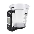 Copo Medidor INTELIGENTE 3 em 1  a bateria, Mede Peso, Volume e Temperatura